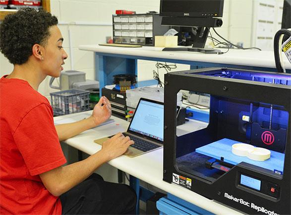 Boy at Computer